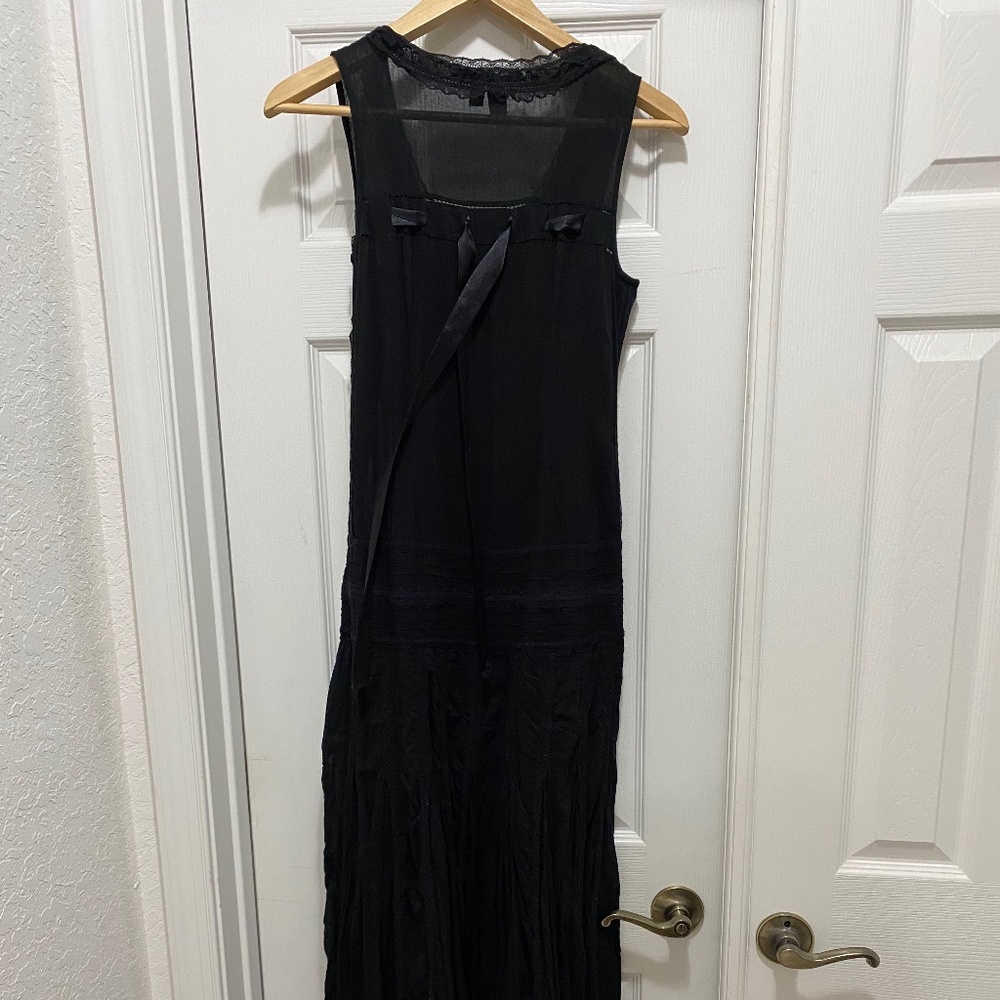 New, ZARA Basic, Black Maxi Dress